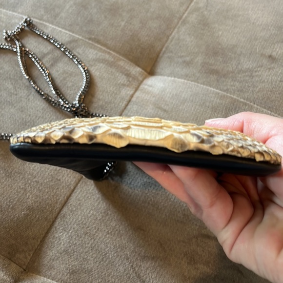 J Markell Ella crossbody python bag in natural - Picture 8 of 8